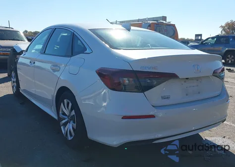 2025 Honda Civic Lx z USA, uszkodzony, nr VIN 2HGFE2F24SH571927